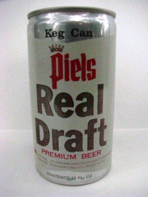 Piels Real Draft - Keg Can - aluminum - Click Image to Close